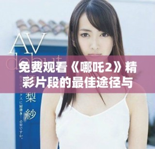 免费观看《哪吒2》精彩片段的最佳途径与推荐网站