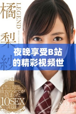 夜晚享受B站的精彩视频世界，轻松放松心情