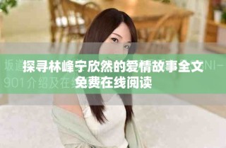 探寻林峰宁欣然的爱情故事全文免费在线阅读