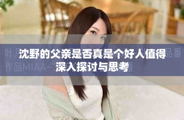 沈野的父亲是否真是个好人值得深入探讨与思考