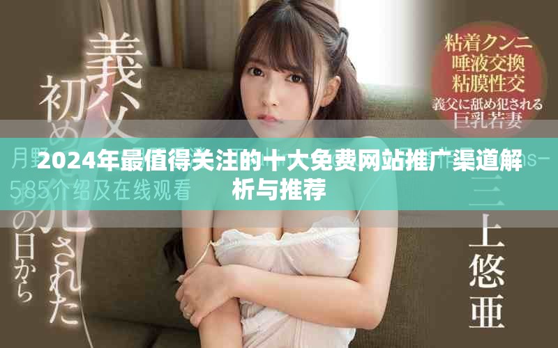 2024年最值得关注的十大免费网站推广渠道解析与推荐