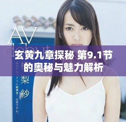 玄黄九章探秘 第9.1节的奥秘与魅力解析