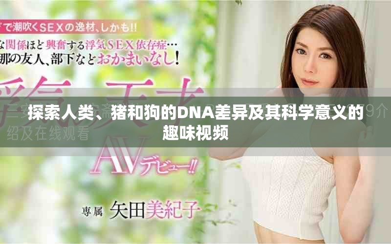 探索人类、猪和狗的DNA差异及其科学意义的趣味视频